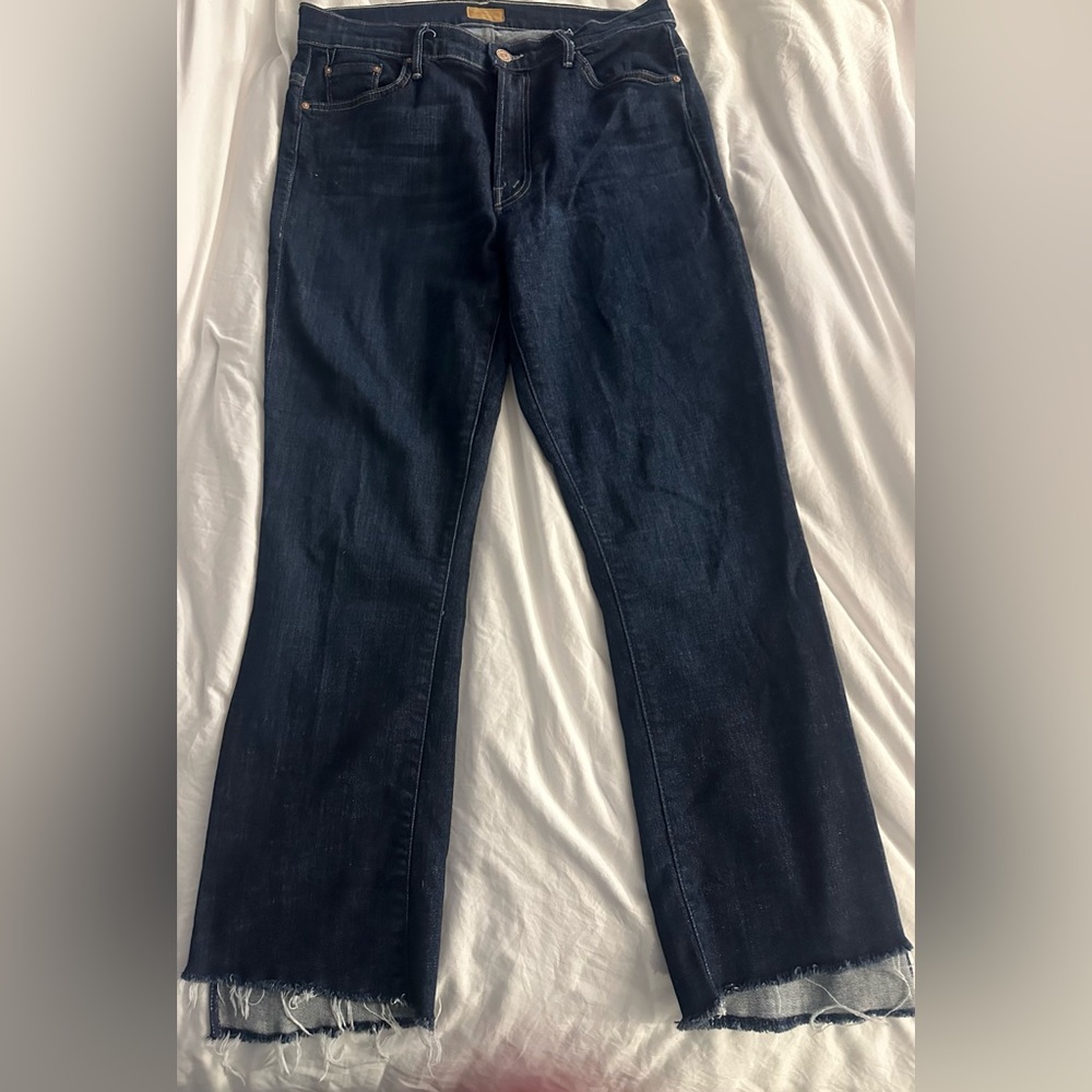 Mother Insider Crop in Clean Sweep sz 31